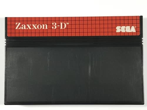 ¤ Zaxxon 3-D ¤ (Game Cart) Good! Sega Master System Authentic SMS