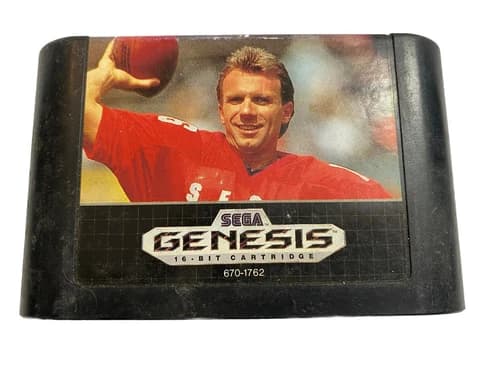 Joe Montana II Sports Talk Football-Sega Genesis