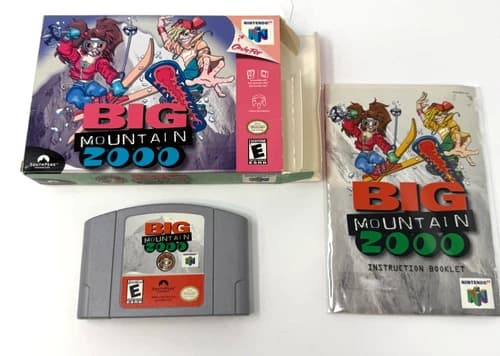 Big Mountain 2000 N64 CIB Excellent