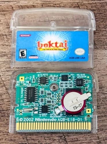 Boktai The Sun in Your Hands (Nintendo Game Boy Advance) GBA - Authentic