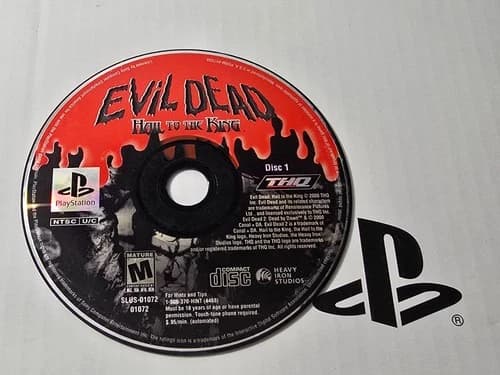 --DISC ONLY-- Evil Dead: Hail to the King (Playstation 1, PS1)