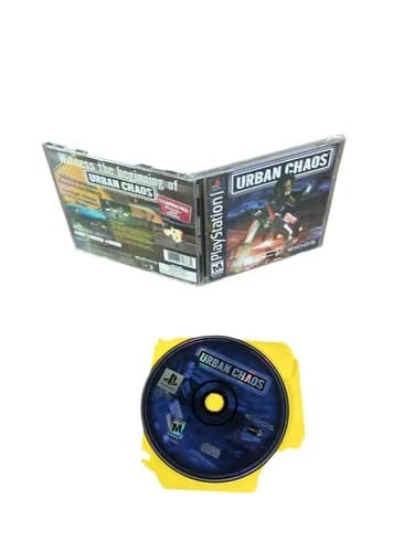 Sony PlayStation 1 PS1 CIB COMPLETE TESTED Urban Chaos