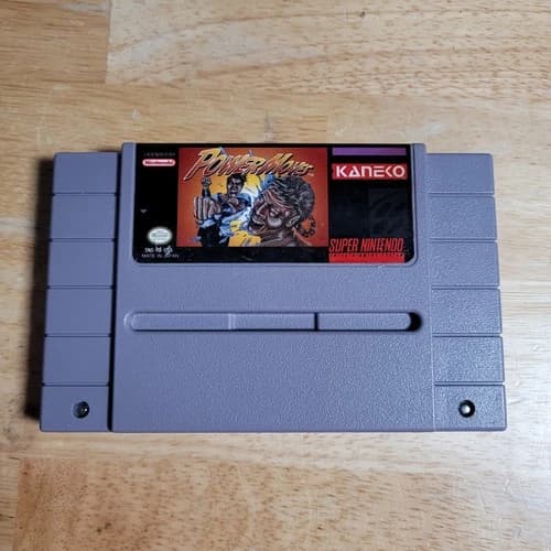 Power Moves SNES Super Nintendo Entertainment System, 1993 - Tested
