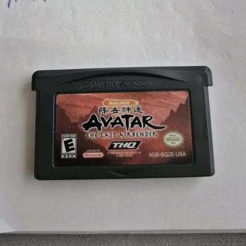 Avatar: The Last Airbender (Nintendo GBA) Authentic - Tested & Working