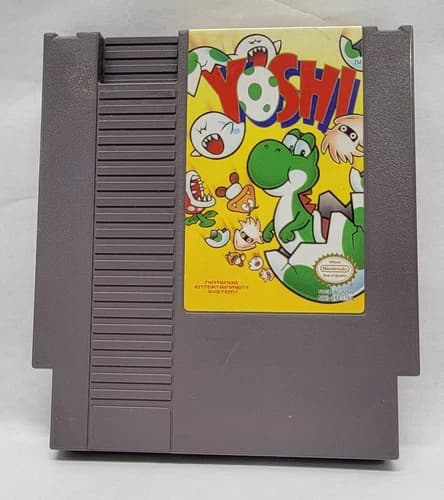 Yoshi- Nintendo NES - Cartridge Only - Tested & Working