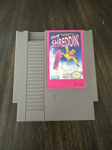 Nintendo NES Game Only Heavy Shreddin