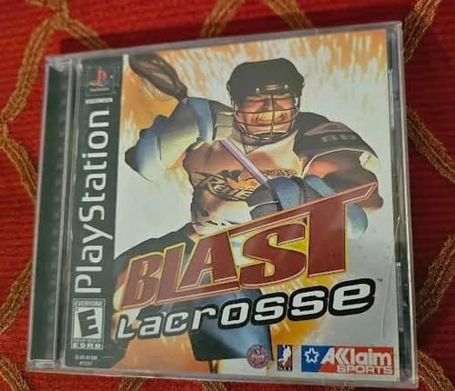 Playstation game Blast Lacrosse