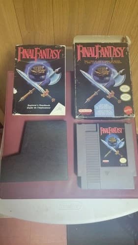 Final Fantasy CIB NES - Tested