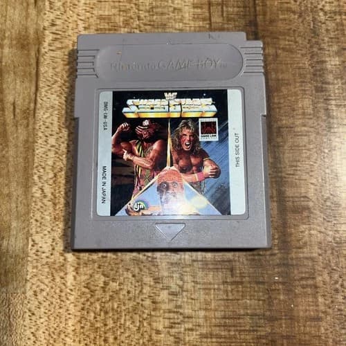 WWF Superstars (Nintendo Game Boy, 1991) Original GB Tested!