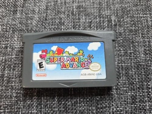 Super Mario Advance Game Boy Advance Game English American Version GBA