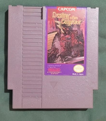 Destiny of an Emperor (Nintendo Entertainment System, 1990) Tested and Working