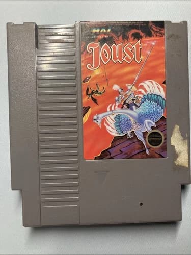 Joust (Nintendo Entertainment System, 1988) Tested Working