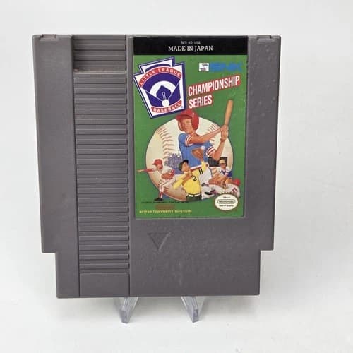 Little League Baseball: (Nintendo NES 1990) Tested Working