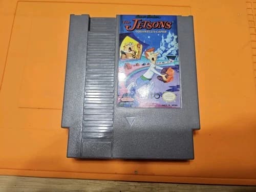 The Jetsons: Cogswell's Caper (Nintendo NES) Authentic, Tested, and Works!