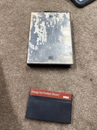 Hang On Safari Hunt Sega Master System Game Cartridge