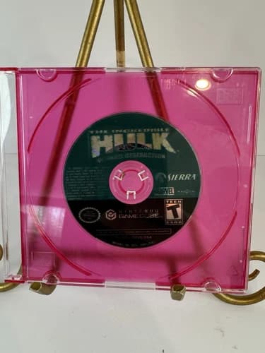Nintendo Game Cube The Incredible Hulk Ultimate Destruction Disc Only