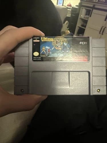 Ultima Runes of Virtue II Nintendo SNES RPG