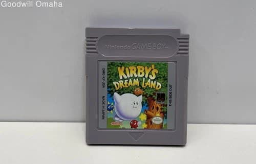 Nintendo Game Boy - Kirby's Dream Land - Cartridge Only - Boot Tested