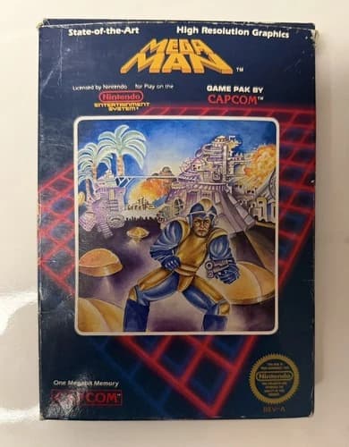 Mega Man 1 NES cib
