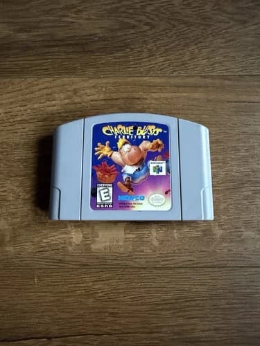 Charlie Blasts Territory (Nintendo 64, 1999) Authentic And Tested Fast Ship!