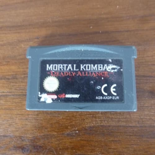 Mortal Kombat Deadly Alliance Gameboy Advance GBA cart only genuine