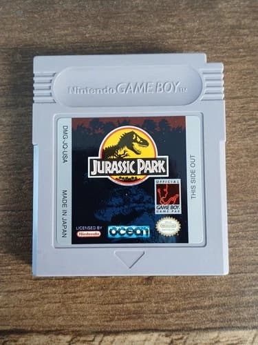 Jurassic Park (Nintendo Game Boy, 1993) Game Only - Tested