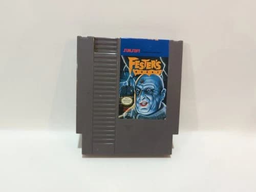Fester's Quest (Nintendo Entertainment System, 1989) Cartridge tested.