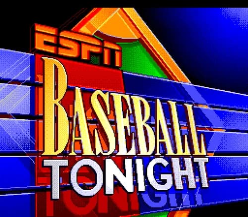 Espn Baseball Tonight - Sega Genesis Game