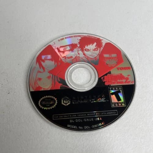 Naruto: Clash of Ninja 2 (Nintendo GameCube, 2006) Disc only tested & working