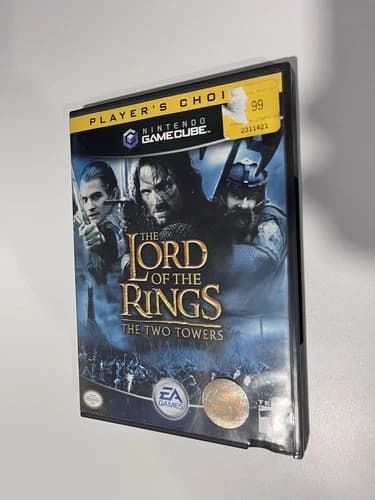 Lord of the Rings The Two Towers Nintendo GameCube 2002 CIB Complete Players Ch.