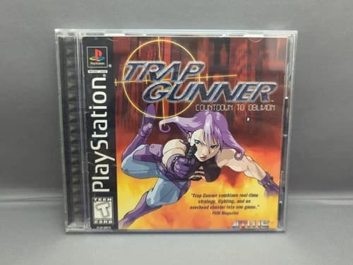 * Trap Gunner (Sony PlayStation 1 PS1, 1998) Complete CIB