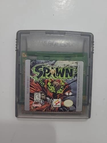 SPAWN NINTENDO GAMEBOY COLOR GAME -AUTHENTIC -TESTED AND WORKING GOOD