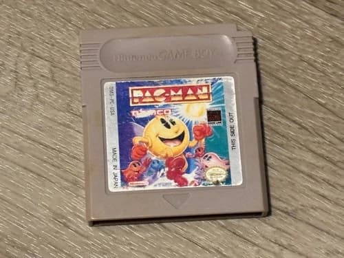 Pac-Man Nintendo Game Boy Cleaned & Tested Authentic