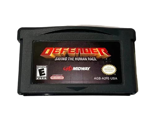 Defender: Saving the Human Race - Nintendo Game Boy Advance GBA