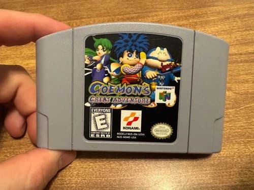 Mystical Ninja Starring Goemon (Nintendo 64) N64 AUTHENTIC video game cart only