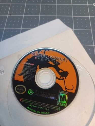 Mortal Kombat: Deception (Nintendo GameCube, 2005) DISC ONLY TESTED AND WORKING!