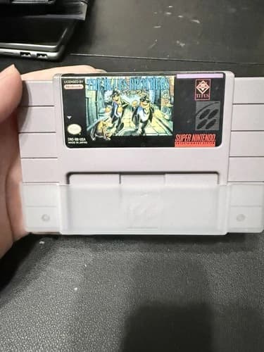 Titus The Blues Brothers SNES Game Cartridge NTSC-U/C (US/Canada)