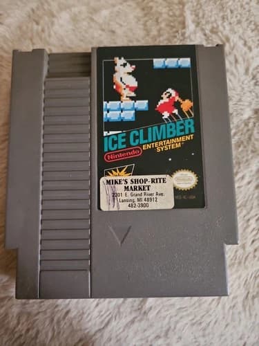 Ice Climber (Nintendo NES, 1985) - Tested and Working