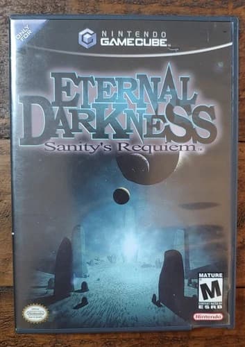 Eternal Darkness : Sanity's Requiem (Nintendo Gamecube 2002) CIB W/ Case, Manual