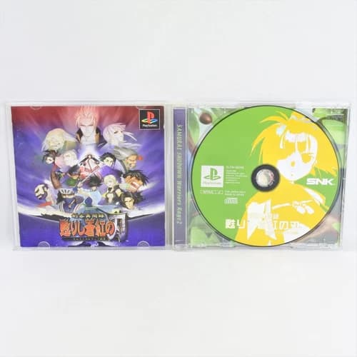 SAMURAI SHODOWN Warriors Rage 2 PS1 Playstation For JP System 2035 p1