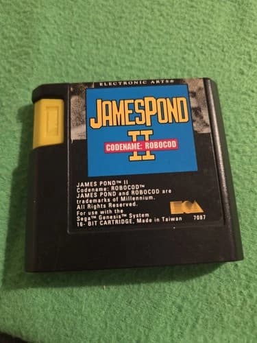 Sega Genesis System James Pond II Codename: Robocop - Cartridge Only