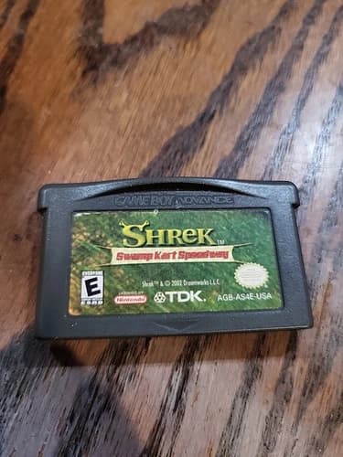 Shrek: Swamp Kart Speedway (Nintendo Game Boy Advance, 2002) Tested ML391