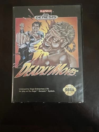 Sega Genesis Deadly Moves Complete in Box