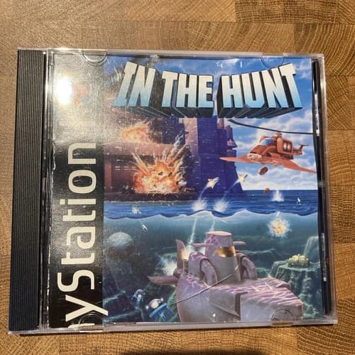 In the Hunt (Sony PlayStation 1, PS1, 1995) Disc only PLEASE READ