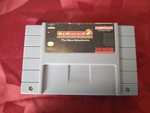 Pac-Man 2: The New Adventures (Super Nintendo Snes, 1994) Authentic