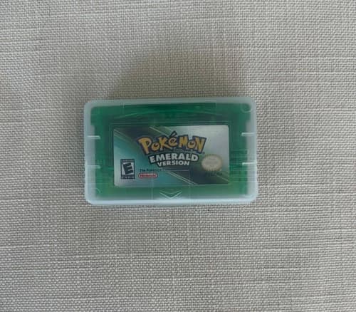 Pokemon Emerald Version (Nintendo Gameboy Advance, 2005) GBA Tested Mint USA