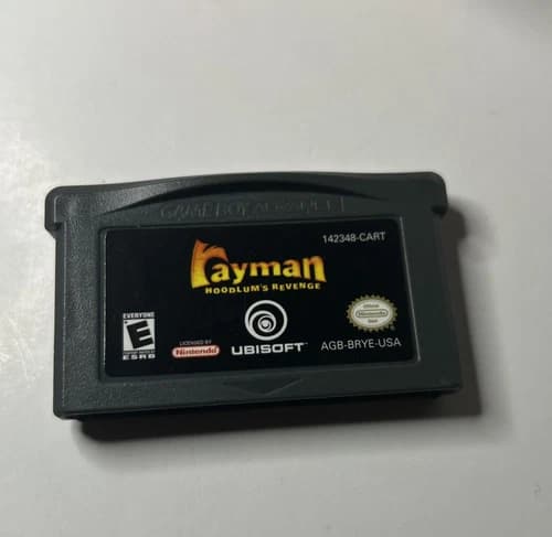 Nintendo Game Boy Advance Rayman: Hoodlum’s Revenge GBA Cartridge Only Tested