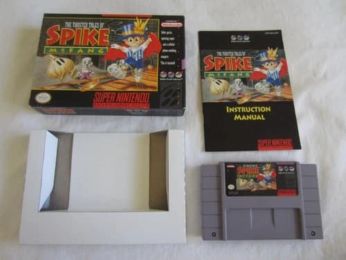 Twisted Tales of Spike McFang (SNES) Super Nintendo CIB Complete Box 1994 RARE