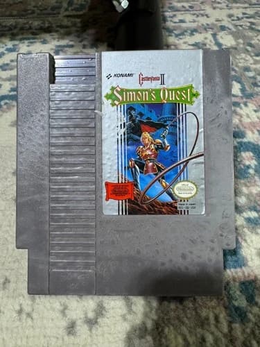Castelvania II Simon's quest NES - Authentic - Cart Only