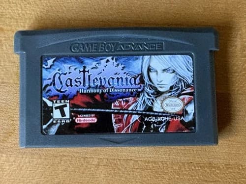 Castlevania Harmony of Dissonance Nintendo Game Boy Advance NTSC-U/C T